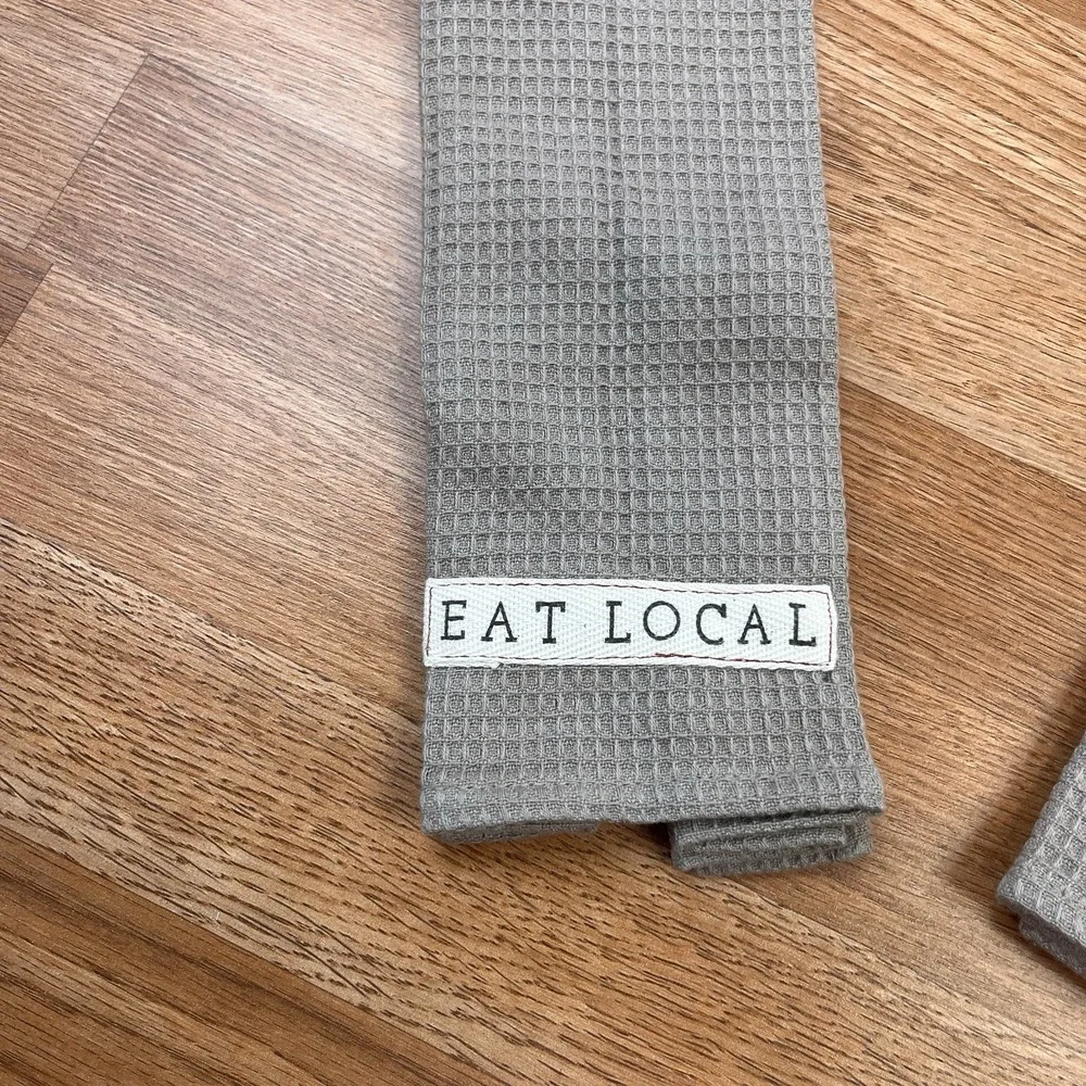 Demdaco EAT LOCAL Dish Towel Kitchen Boa‎ 69
